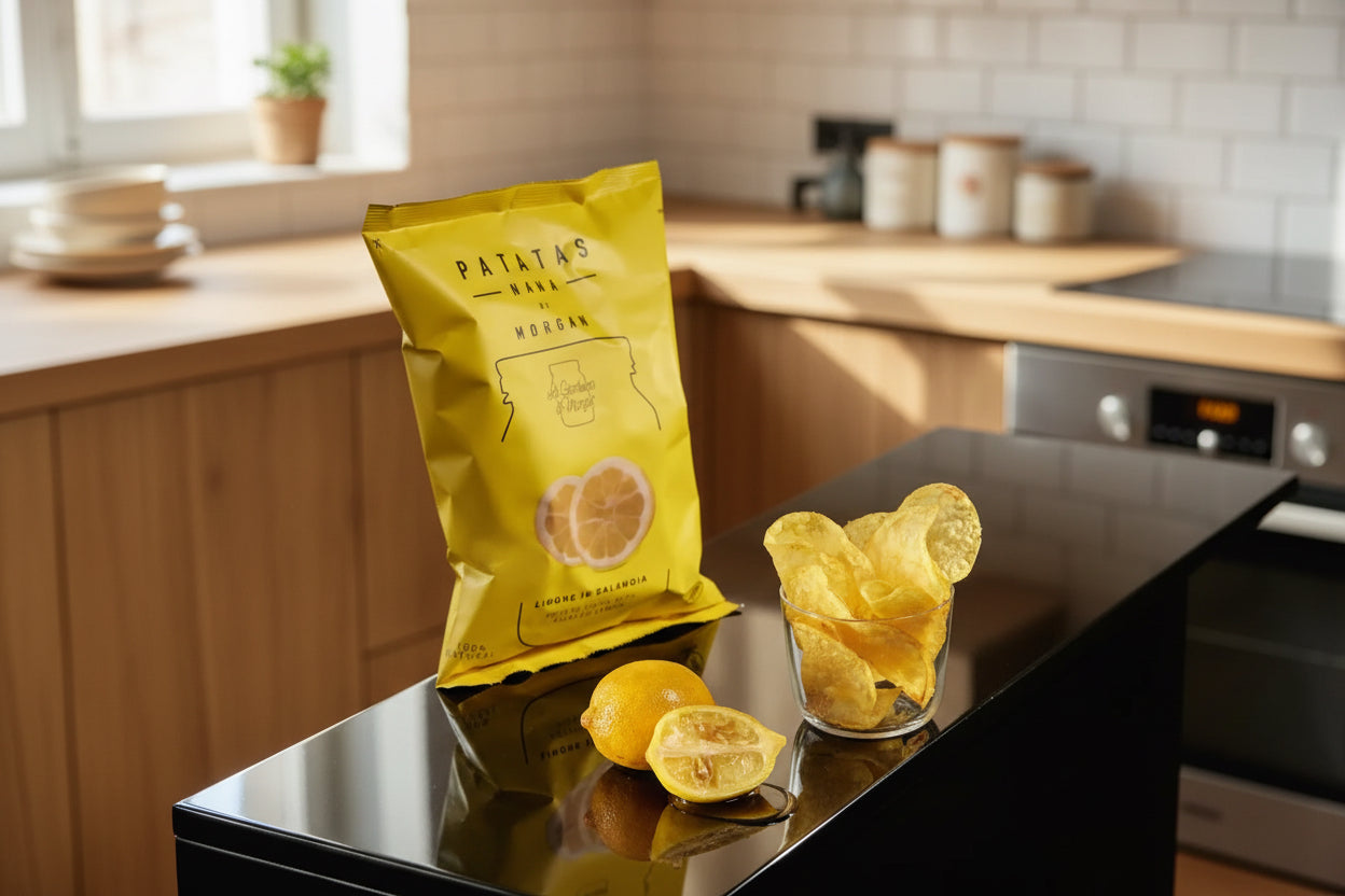 Patatas Nana di Morgan Limone in Salamoia 2 Packs