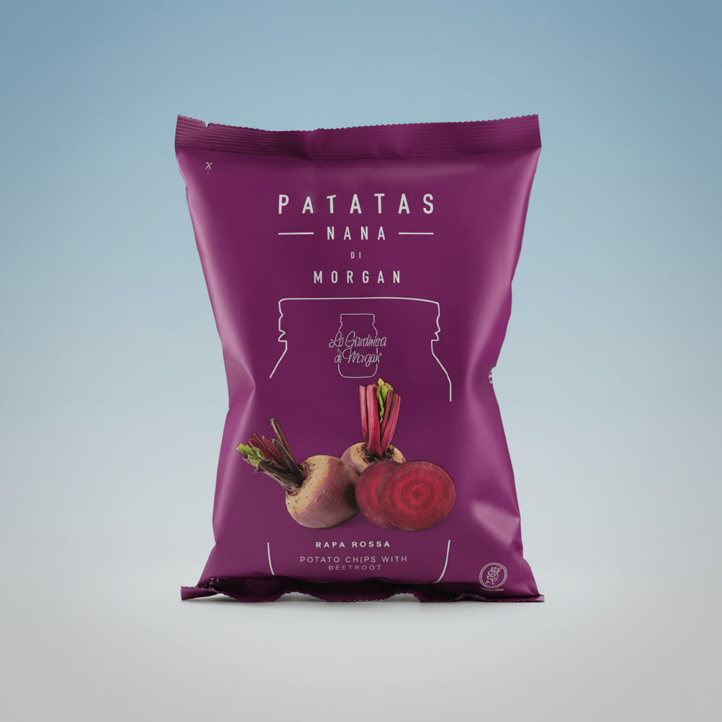 Patatas Nana di Morgan Rapa Rossa
5 buste da 100g  2Packs