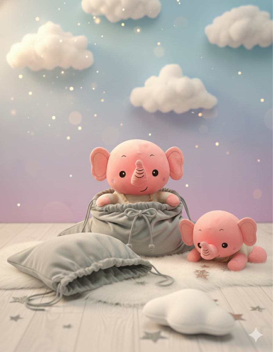 The SnugglePouch™: 2-in-1 Teddy & Blanket Set