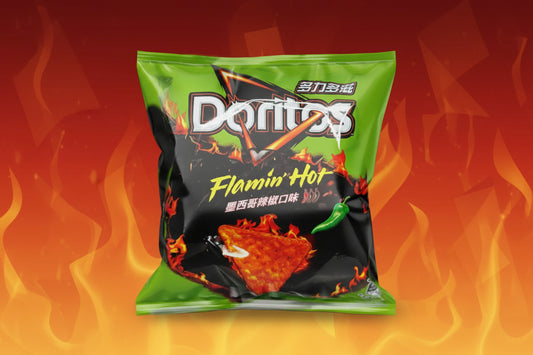 🔥 EXOTIC Doritos Flamin’ Hot Mexico Chili Flavor | Rare Chinese Import Snack 🌶️