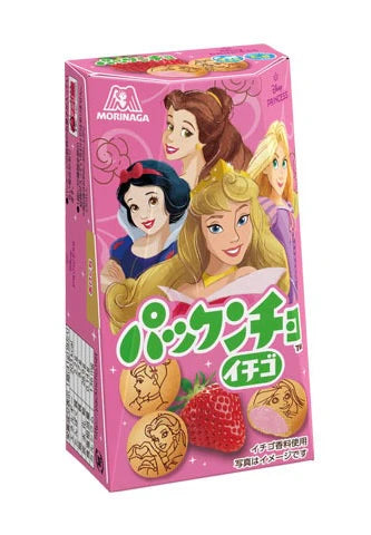 Disney Princess Strawberry filled Biscuits - JAPAN