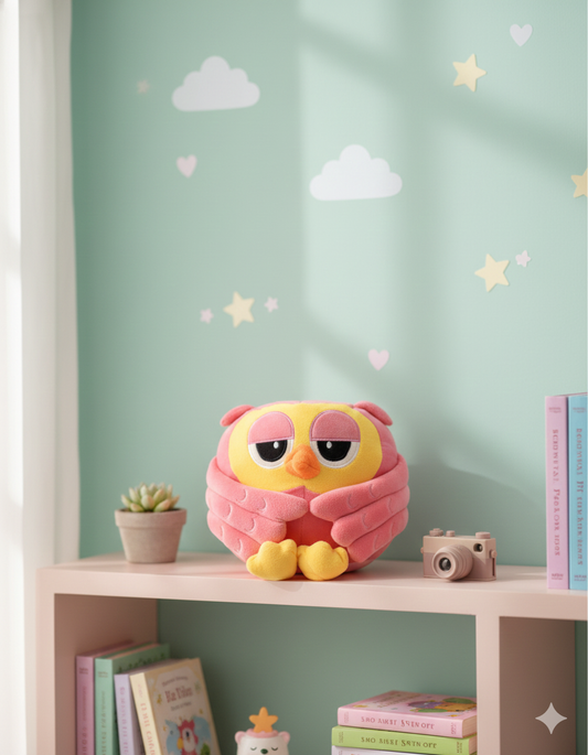 Sleepy Owl 2-in-1 Plush & Blanket Set