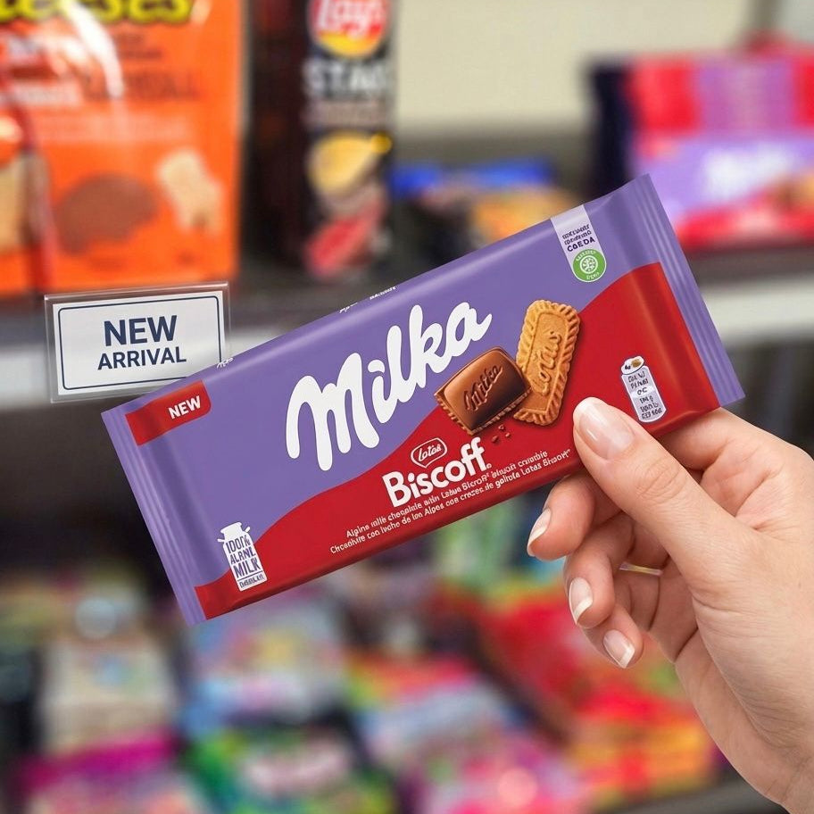 Milka Biscoff Chocolate