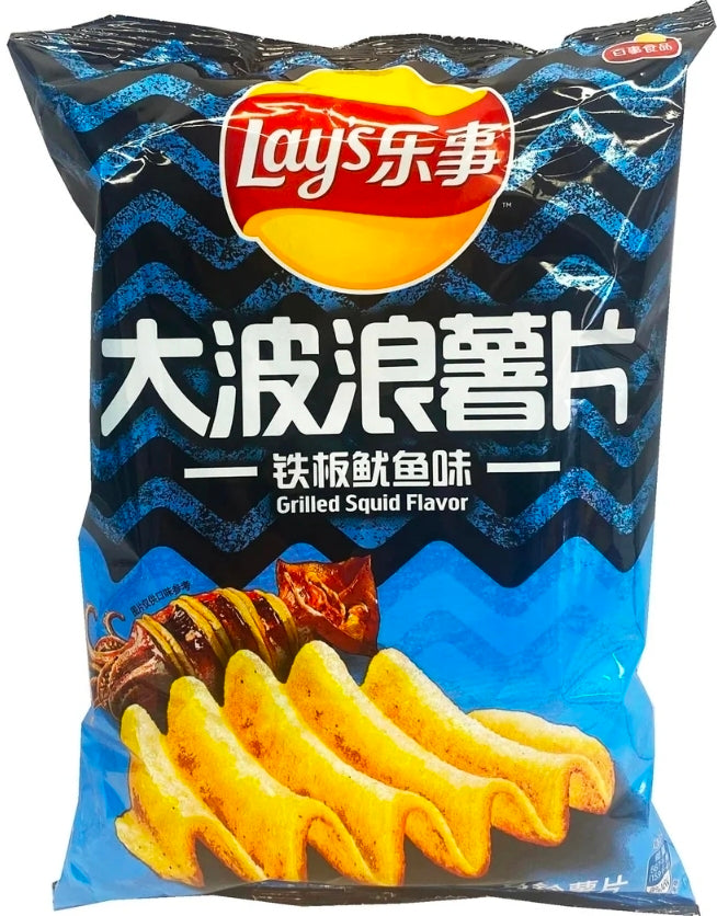 Lays Big Wave Calamari - TAIWAN
